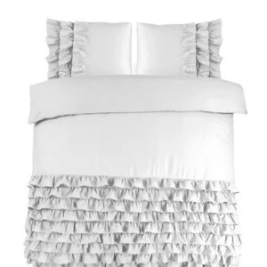 Duvet Cover Cotton Field Ruffles