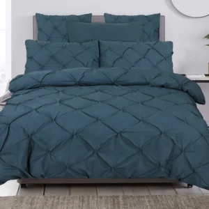 Dekbedovertrek Indigo Pintuck