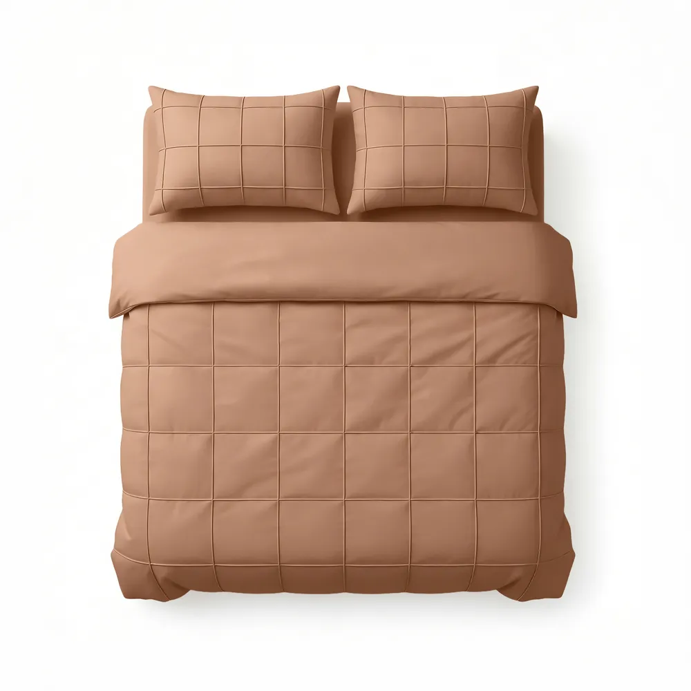 Duvet Cover Driftwood Pintuck