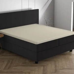 Dubbel Jersey Topper Hoeslaken Crème