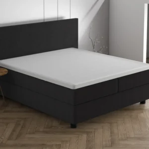 Dubbel Jersey Topper Hoeslaken Wit