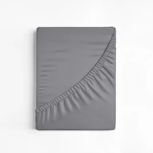 Katoenen Topper Hoeslaken Grijs