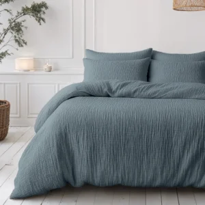 Lazy Dekbed Salie Mousseline