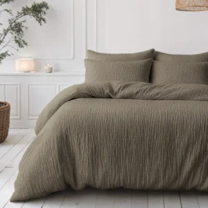 Lazy Dekbed Latte Mousseline
