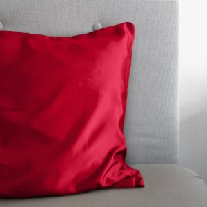 Satijnen Kussensloop Rood