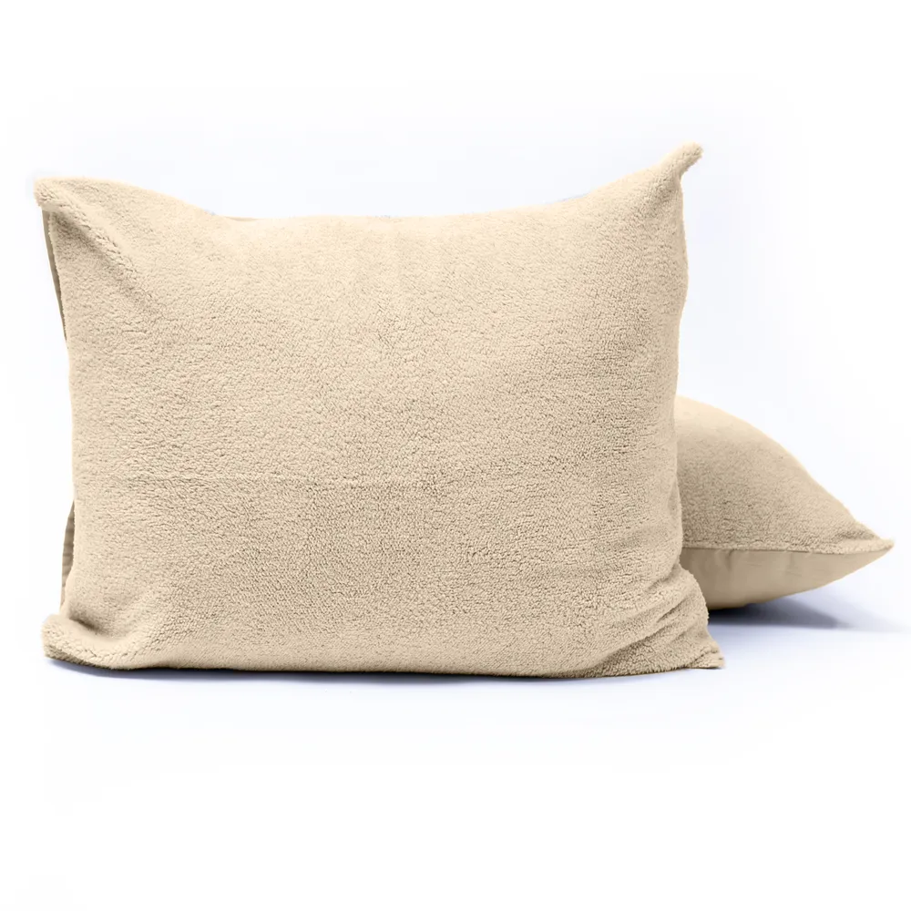 Teddy Kussenslopen Taupe