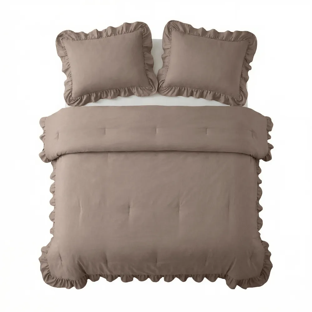 Lazy Duvet Dusk Ruffles