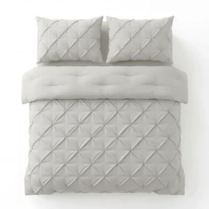 Lazy Dekbed Parelmoer Pintuck